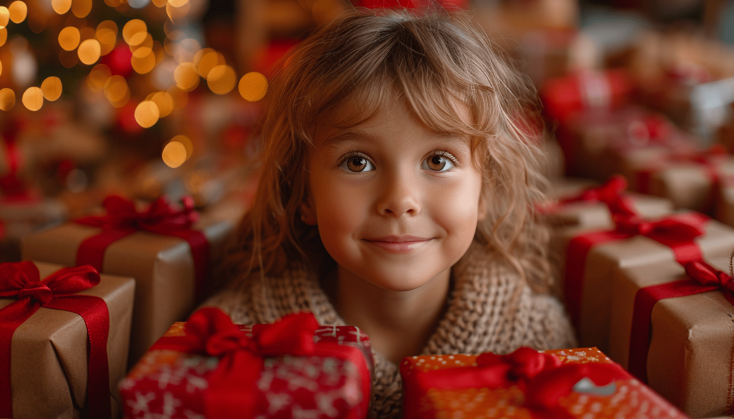 GoITeens - goit. children surrounded by gifts 4K studio photo happyness an a8219c42 63ad 4ec1 ab89 d7021e68b7eb