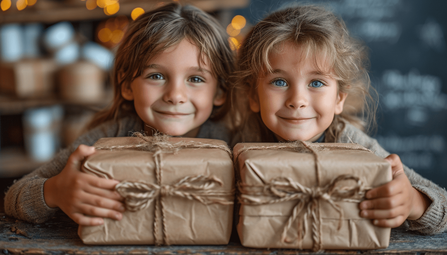 GoITeens - goit. children with presents studio photo happyness and excitem dca620dd e43f 4bdb 8ec6 8bb65dff6462