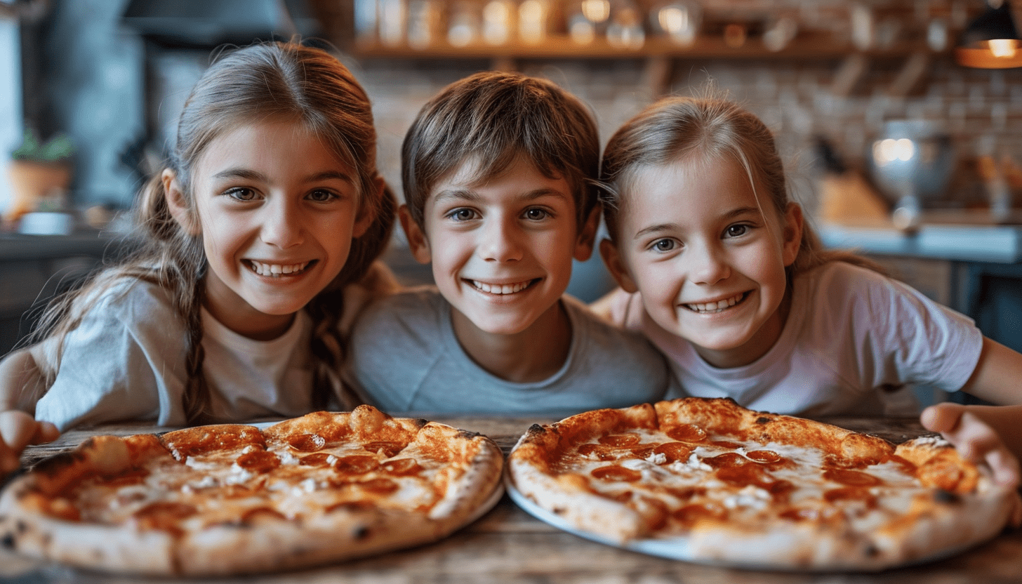 GoITeens - goit. family eating pizza studio photo happyness and excitement d3a1bc23 a448 4349 9f5b e0601d341390