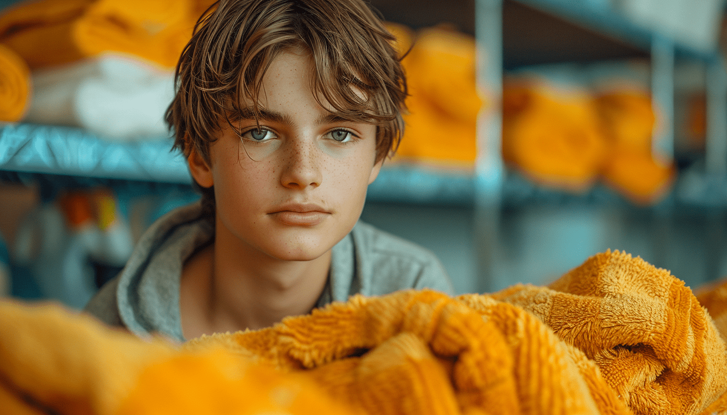 GoITeens - goit. teenager cleaning room studio photo happyness and excitem e423d9d0 1ab2 4854 bc0b 691500789e2a