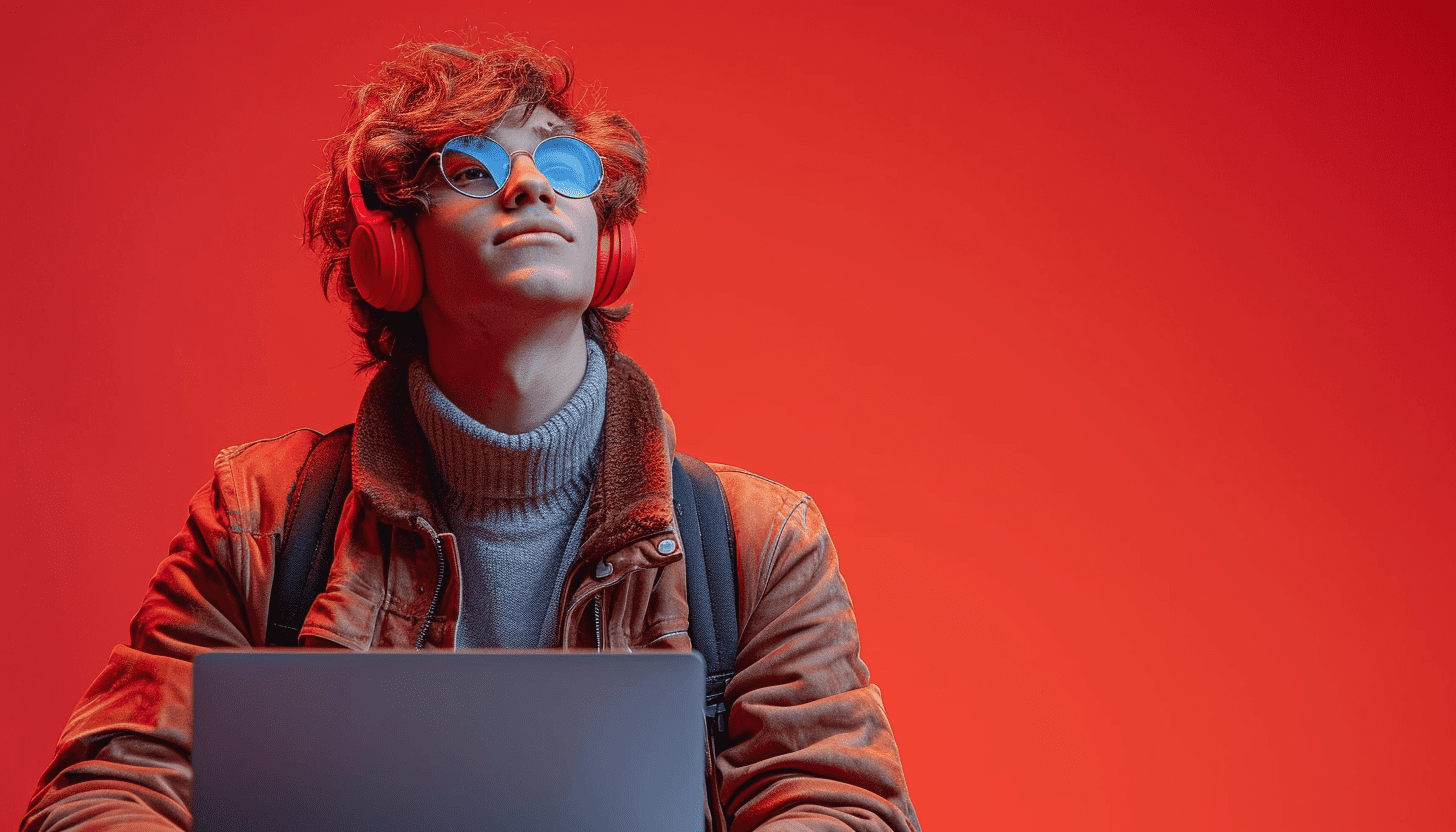 GoITeens - goit. teenager with laptop studio photo happyness and excitemen 20282aa4 8aed 49e8 b2d1 abb9ddfd28d8