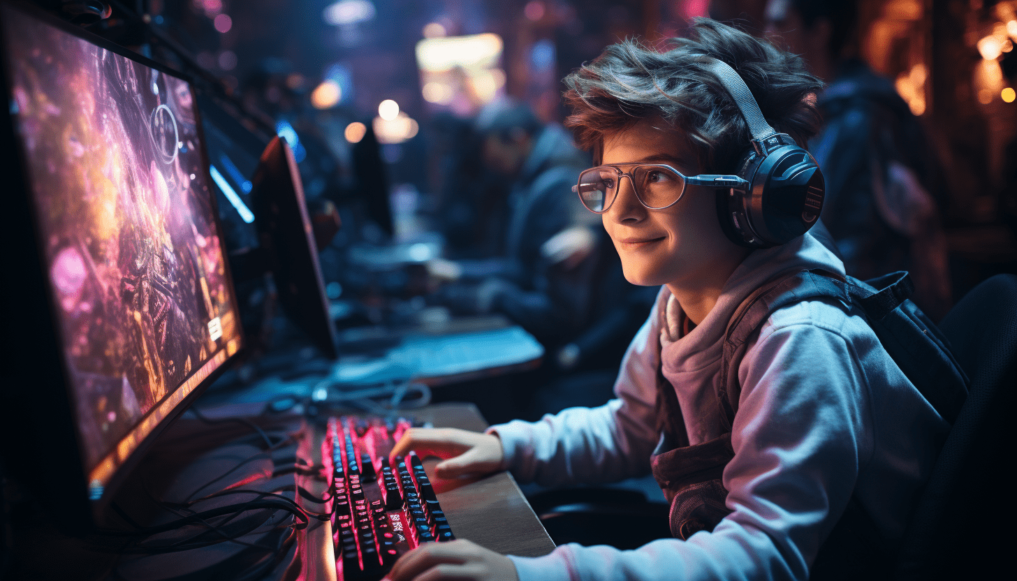 GoITeens - goit. 10 years old playing computer game studio photo 4K fddaeb76 24d8 4cc0 bd0a 793011fe497c