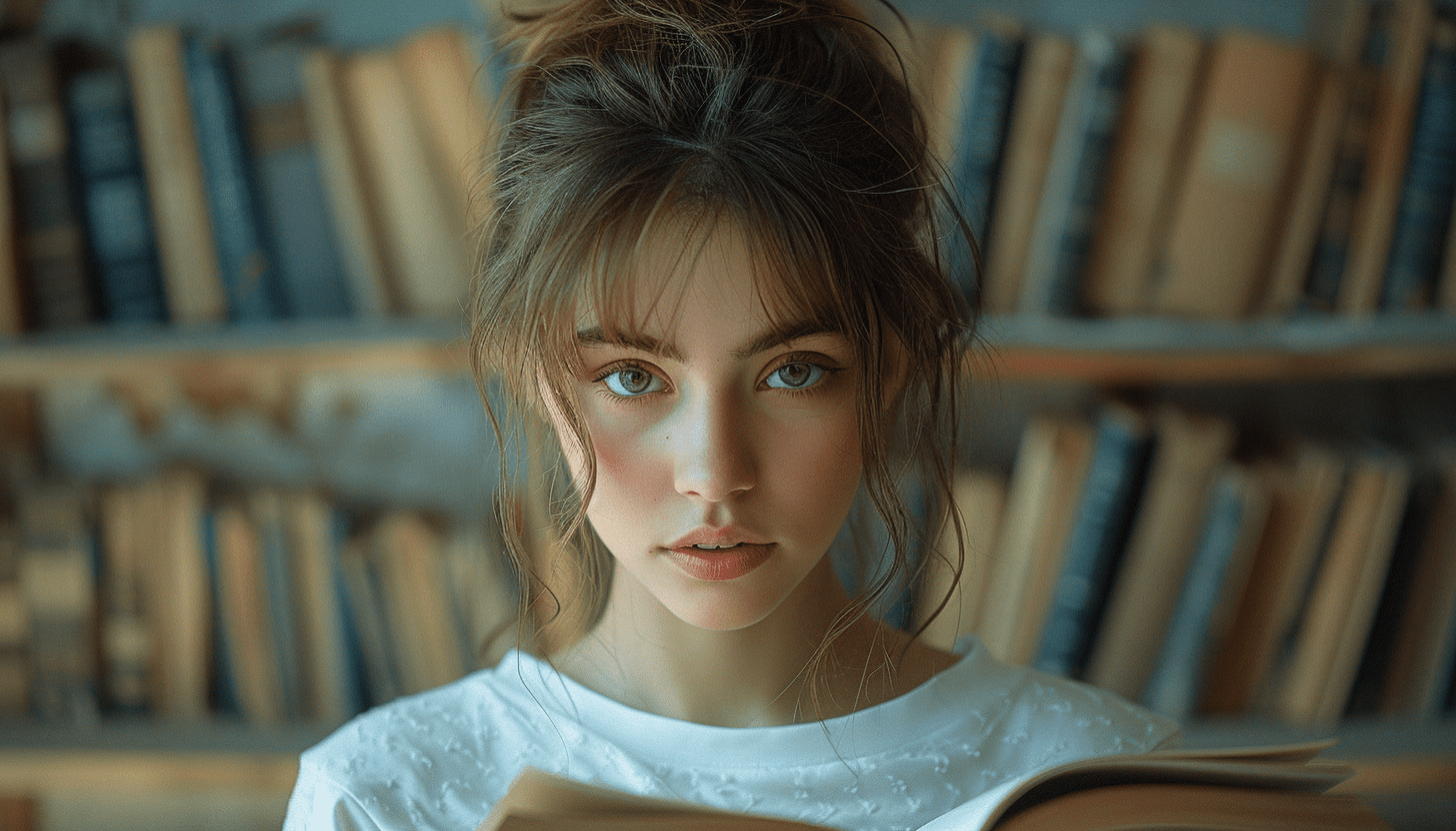 GoITeens - goit marketing girl teenager reading a book studio photo a47b3f00 3bca 467a 919b 34af70771d74