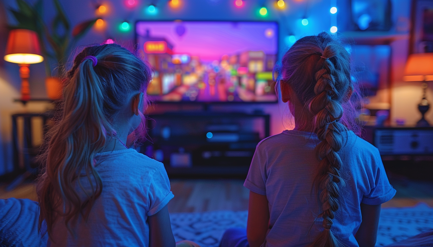 GoITeens - goit marketing children watching tv studio photo 4K realism 57352273 29f6 4dd1 9c9d 85cb27101d83