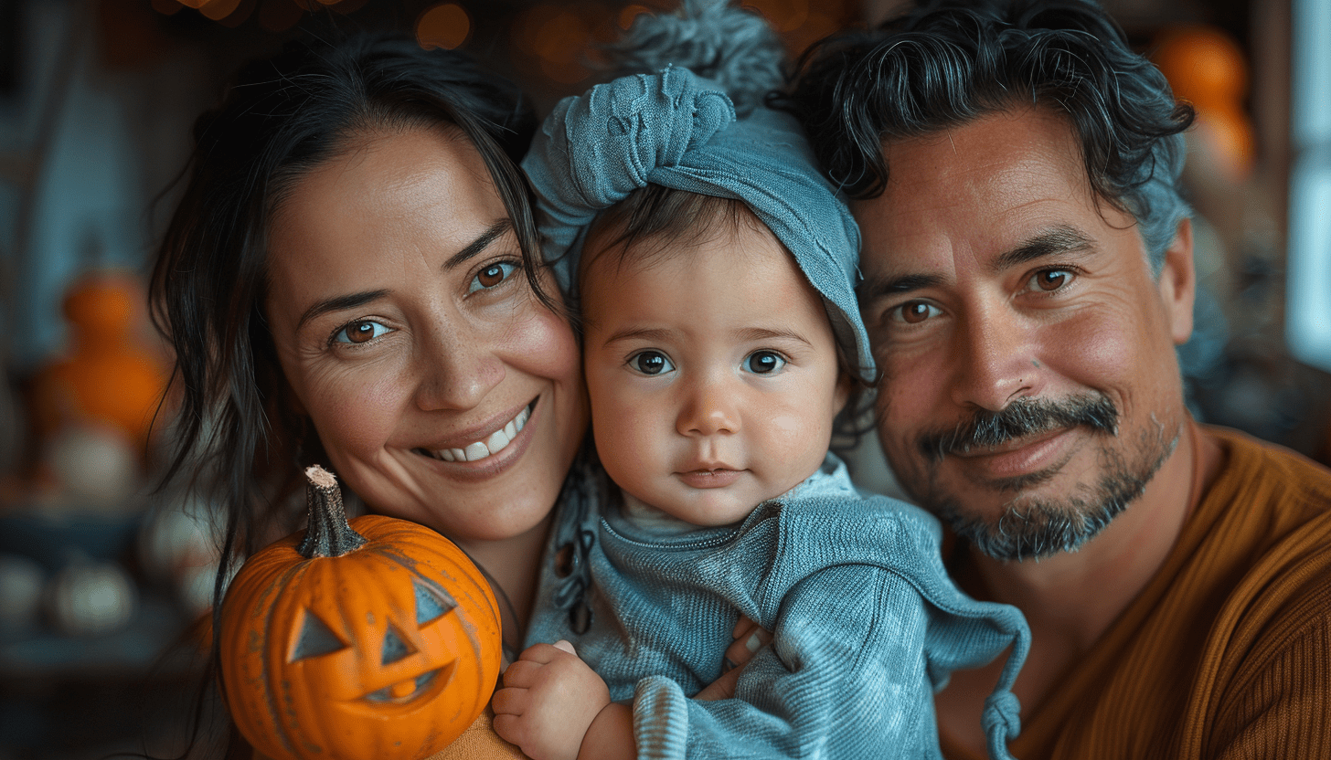GoITeens - goit marketing family during halloween studio photo 4K realism f78afc0b 1569 4c22 9281 e0dcc5d8ed26